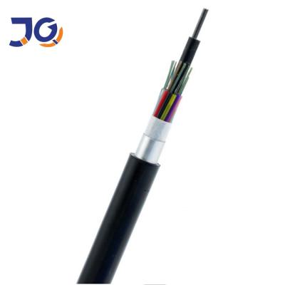 China Outdoor Optical Fiber Cable Single Mode Fiber Optic Cable For Telecommunication for sale