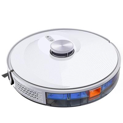 China Wholesale Automatic Cleaning With Dust Bin And Water Tank Sweeping Laser Navigation Tuya Robot Electric Rubbing Mopping Vacuum Cleaner Smart for sale