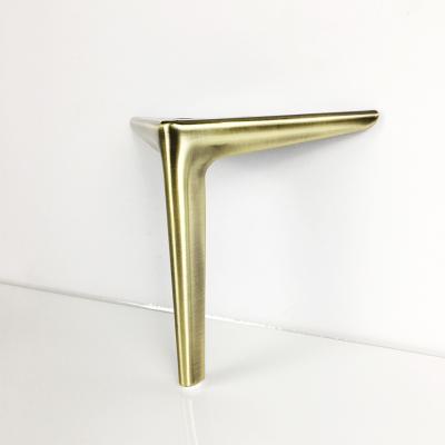 China Modern Furniture Legs Chrome Bedside Bench Luxury Side Legs Console Steel Bed Sofa Cabinet Legs For Sofa Gold Metallic Furniture for sale