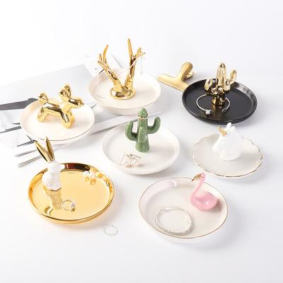 China Promotional New Gold Farming Girl Gifts Professions Birthday Luxury Items Tray Jewelry Display Stand Graduation Set Other Gifts For Women for sale