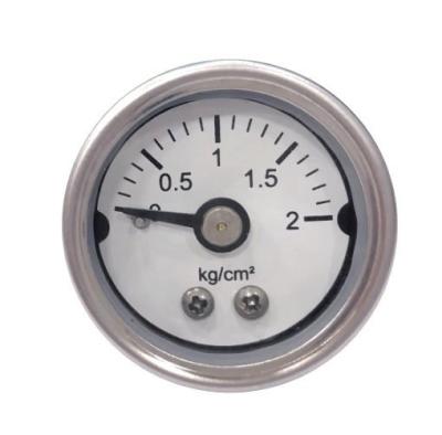 China 1.2INCH SS-AD 18NPT 0-2KG ALL STAINLESS STEEL PRESSURE GAUGE SS-A type (bottom mount) for sale