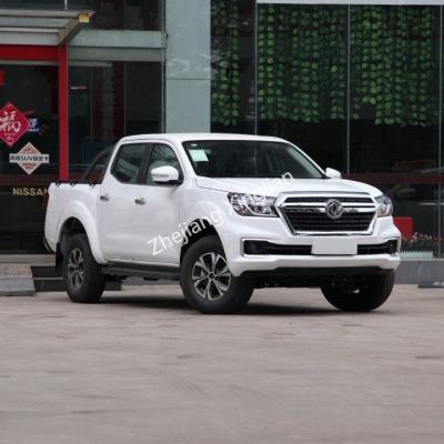 China Dongfeng Rich 6 Off Road LHD Commercieel Voertuig Diesel Turbo Motor 8at 4X4 Pickup Truck Te koop