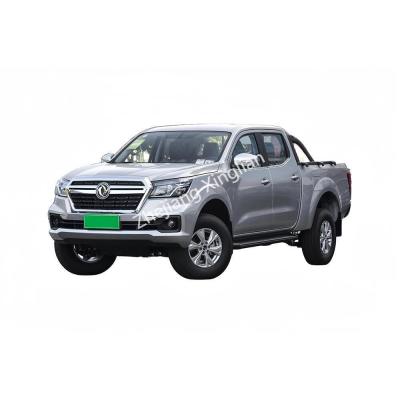 China Dongfeng Mini Rich 6 Pickup Truck 4X4 met benzine motor 5mt 5 zitplaatsen gele benzine Te koop