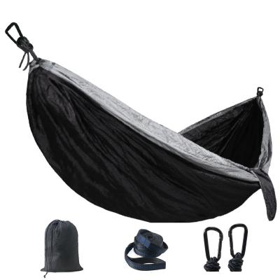 China Modern High Quality Parachute Outdoors TCXW062803 Survival Or Travel Single And Double Hammocks / Camping Hammock for sale