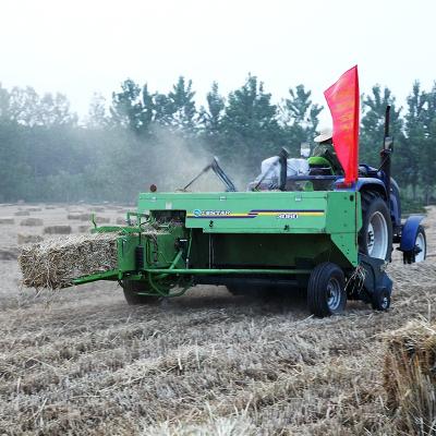 China Mini Square Hay Baler 9YFQ-1.8 Pine Grass Hay Square Baler for sale