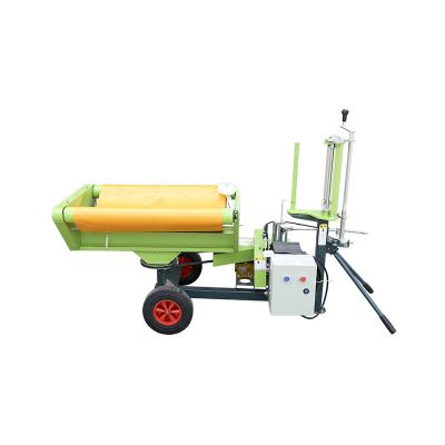 China mini round bale bale wrapping machine for hay round bale wrapping machine for sale