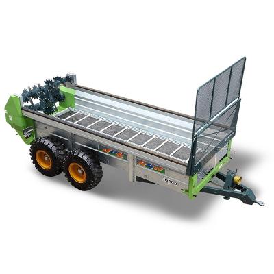 China Fertilizer Spreader 2FSQ-10.7 Tractor Compost Spreader Large Durable Fertilizer Spreader 8600kg for sale