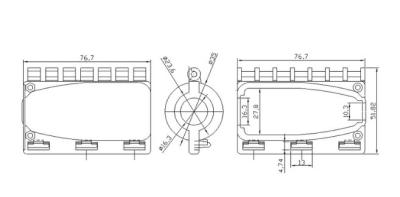 China ABS Gel Seal Closure tpr soft seal for Protection feed connector for sale