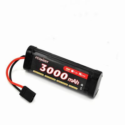 China Rechargeable Toys 8.4V 3000mAh NIMH Battery With 3months To 1year Warranty for sale