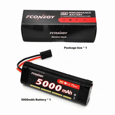 China Toys Wholesale Cycle Life More Than 1000times 8.4V 5000mAh Recharchable Toys NIMH AA Battery for sale