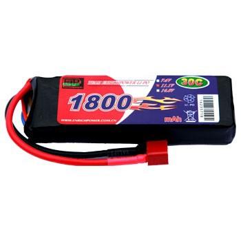 China RC Toys Battery 1800mAh 3S Lipo 11.1v 30C for sale