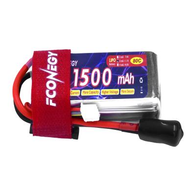 China Toys Made in China Li-polymer Battery 11.1V 1500MAH 80C with 1 Year Warranty for sale