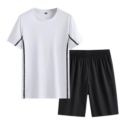 China Anti-wrinkle factory supply attractive price set summer workout men shorts for sale