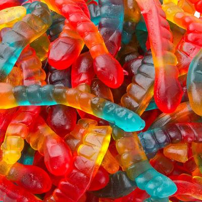 China Normal Halal Food Toy Snake Shaped Gummy Candy Funny Soft Custom Made, Private Label Jelly Gummy Candy for sale