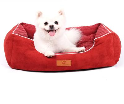 China Breathable Comfortable Small Pet Mattress For Dogs And Cats Washable Custom Large Size Pet Bed for sale