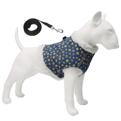 China Factory Direct Sales High Quality Soft Adjustable Soft Reflective Dog Harness Breathable Hot Selling Warm Thickened Pet Harness for sale