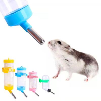 China Automatic Dog Cat Pet Drinker Automatic Plastic Pet Drinker Feeder Do Not Include Pedestal Hamster Drinking Bottle for sale