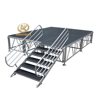 China Hot Selling Events Portable Aluminum Platform Deck Modular Stage for sale