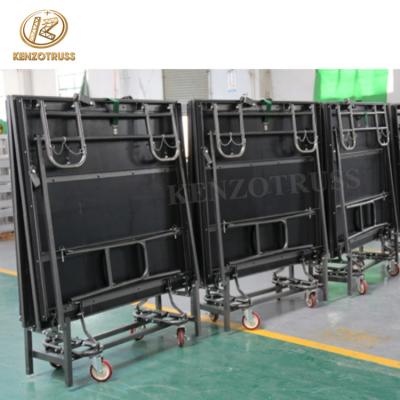 China Shopping Malls Kenzotruss Concert Podium Catwalk Steel Folding Stage For Sale for sale