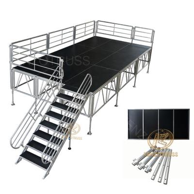 China Aluminum Mobile Stage Event Stage Used Portable Stage For Banquet for sale