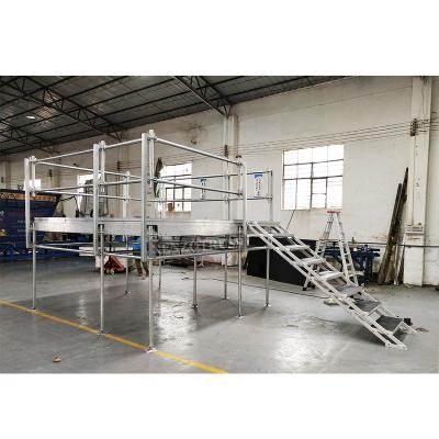 China Detachable ultra high load bearing layer truss stage steel frame stage for sale for sale