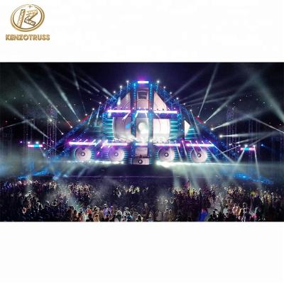 China Non-rust and lightweight concert aluminum truss system box display truss with factory price for sale