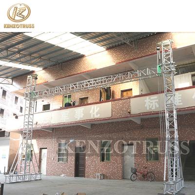 China Outdoor Alloy 6082-T6/6061-T6 Kenzotruss Frame Aluminum Truss For LED Display Aluminum Bottom Truss System Display for sale