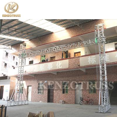 China Aluminum Alloy Truss 6082-T6 / 6061-T6 Aluminum Support System For Background LED Screen for sale