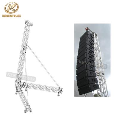 China Non-rust Aluminum Truss Lift Tower For Hanging Line Array Speaker for sale