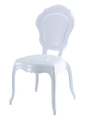 China New Design Modern Outdoor Hotel Plastic Clear Princess Wedding Garden Restaurant Chairs Set Dining Chairs for sale