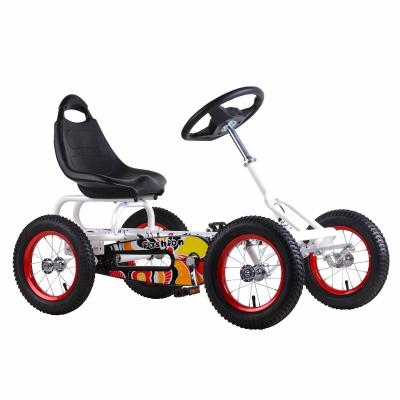 China 12KART-J01 Super Max Hot Sale For 4-12 Years Go Karts Cart Four Wheels For Kids 12 Inch *2.4 Kids Karting Gokart 12