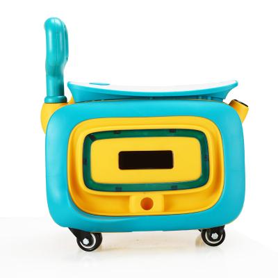 China Wholesale Super Suitcase SC-8808 Handlebar Adjustable Height Max Seat For 3 To 5 Years Kids 3 In 1 Luggage Kick Scooters for sale