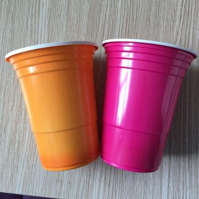 China Customized Customized Beer Pong Game Mugs / Colorful Beer Pong Mug for sale