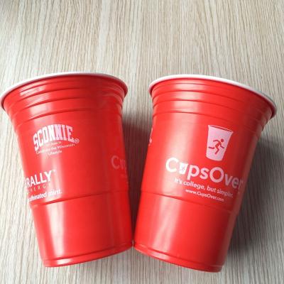 China Customized Disposable Red Cocktail Cup for sale