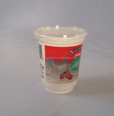 China 7oz Plastic Disposable Yogurt Cup 200ml PP Cup for sale