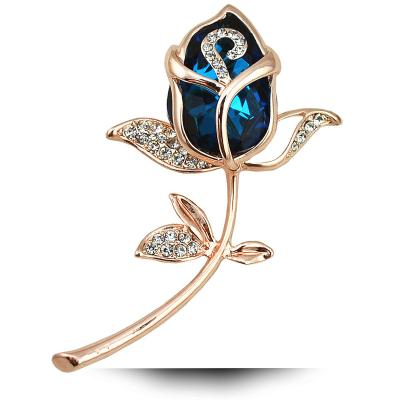 China Eco-Friendly Fashion Accessories For Women Apparel Flower Brooches Pin Brooches For Beading Brooch Women for sale