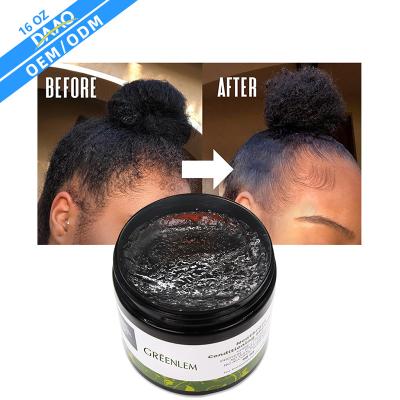 China Organic OEM Customized 16 Ounce Edge Control For Black Hair Firm Hold Water Based Strong Hold Long Lasting OEM Color For Women for sale