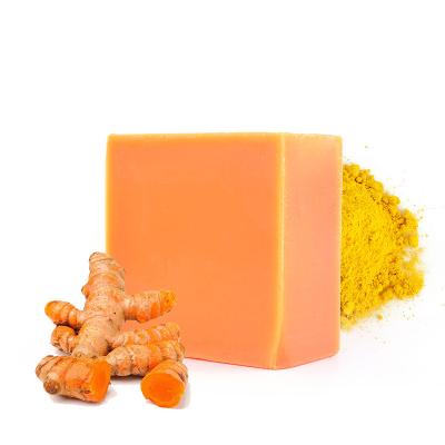 China Basic Cleansing DAAO IN ROUTINE Organic Handmade Turmeric Anti Acne Maker Private Label Natural Turmeric Herbal Soap for sale