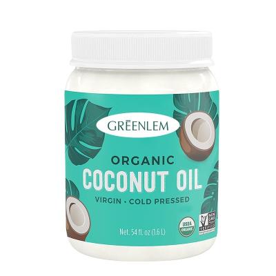 China Cooking DAAO OEM Pure Virgin Coconut Oil for Cooking and Skin Care for Women for sale