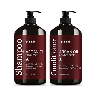 China Anti-dandruff OEM Private Label Hair Loss Products Pure Natural Organic Permanent Shampoo 100% Argan Oil Hair Dye Shampoo and Conditioner for sale