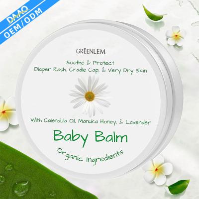 China Best Natural Organic Herbal Ingredient Skin Care Product Skin Revitalizer Lotion Baby Diaper Rash Hydration Cream Whitening Organic Baby Cream for sale