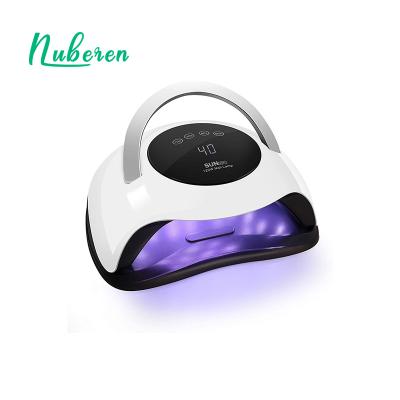 China ABS+PC Manufacture LED Nail Lamp Nail Dryer 120w Wholesale UV Led Faster Nail Lamp Dryer With 4 Timer Setting for sale