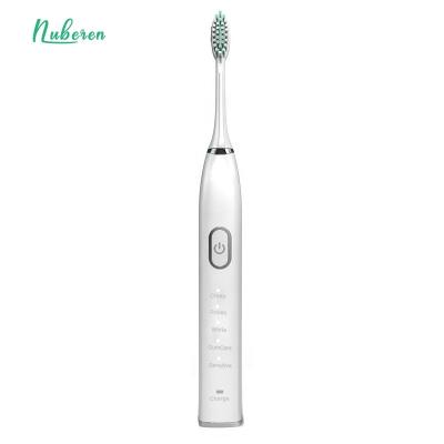 China 2021Custom Electric Logo 5Modes Sonic Automatic Wireless Electric Toothbrush IPX7 Environmental Waterproof PP And Toothbrush for sale