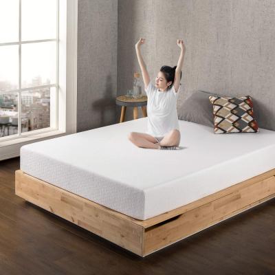 China Premium Flippable Full Size Compressed Comfort Memory Foam Bed Compressed Mattress In A Box for sale