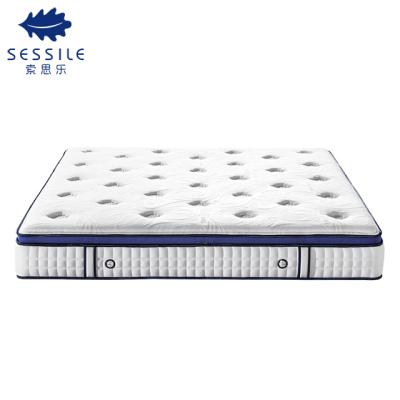 China Flippable Customized King Size Original Pocket Memory Foam Comfort Bed Mattress for sale