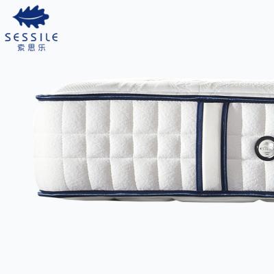 China Flippable Silicone Comfortable Waterproof Sleeping Good King Size Foam Mattress for sale