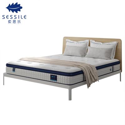 China Flippable Wholesale Price King Luxury Anti-mite Pocket Spring Memory Orthopedic Mattress for sale