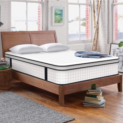 China Flippable Custemized OEM/Odm Gel Memory Foam 5 Star Hotel King Size Mattress High Density Hybrid Mattress for sale