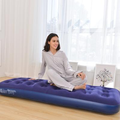 China Normal Factory Foldable Custom With Built - In Bed Mattress Double Air Pump Inflatable Mattress for sale