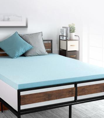 China Foldable Add Comfort Breathable Gel Particle Memory Foam Cool Material Mattress for sale